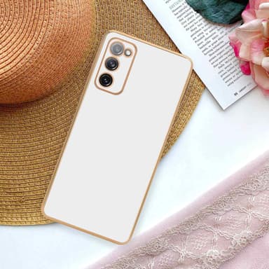 Samsung Galaxy S20 FE Suojakuori Cover (Valkoinen)
