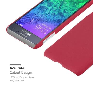Samsung Galaxy ALPHA Suojakuori Kotelo (Punainen)