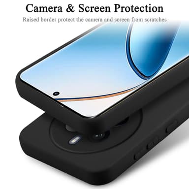 Realme 12 Pro Suojakuori Kotelo Case (Musta)