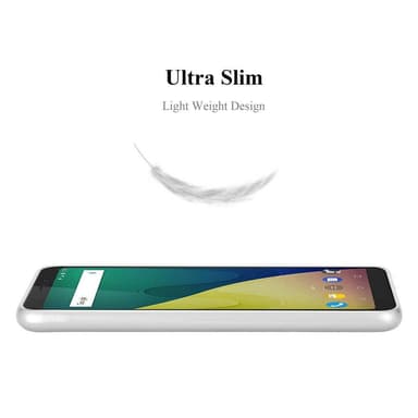 WIKO VIEW XL Suojakuori Kotelo (Hopea)