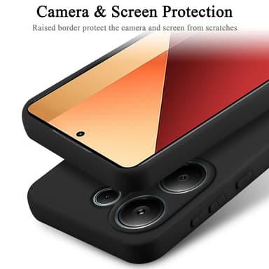 Redmi Note 13 pro 4G Suojakuori Kotelo (Musta)