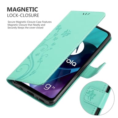 Motorola MOTO G71 5G Suojakuori Lompakkokotelo
