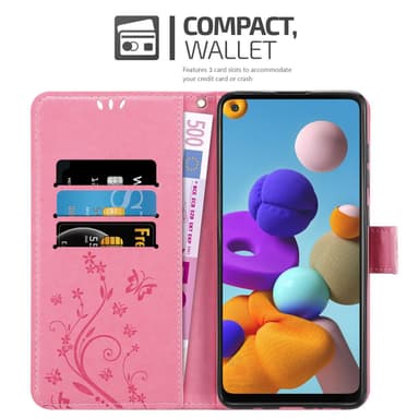 Samsung Galaxy A21s Suojakuori Lompakkokotelo