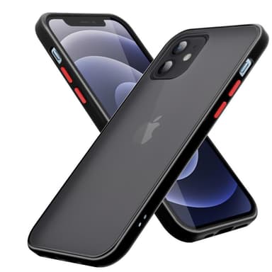 iPhone 12 MINI Suojakuori Kotelo (Läpinäkyvä)