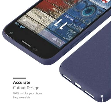 Motorola MOTO G2 Suojakuori Kotelo Case (Sininen)