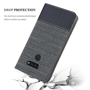 LG K50S Suojakuori Lompakkokotelo (harmaa)