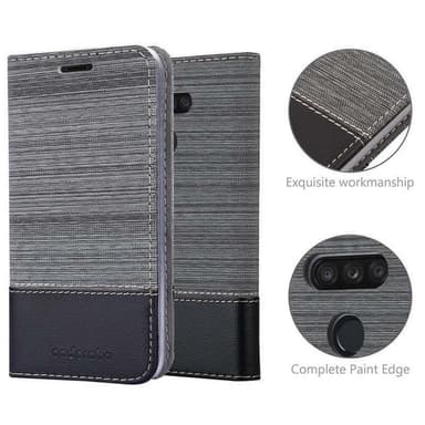 LG K50S Suojakuori Lompakkokotelo (harmaa)
