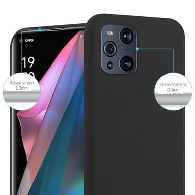 Suojakuori Oppo FIND X3 PRO Kotelo (Musta)