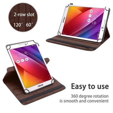 Asus ZenPad 7.0 (7.0 tuumaa) Suojakuori Kotelo (Ruskea)