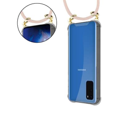 Samsung Galaxy S20 Suojakuori Kotelo (Vaaleanpunainen)