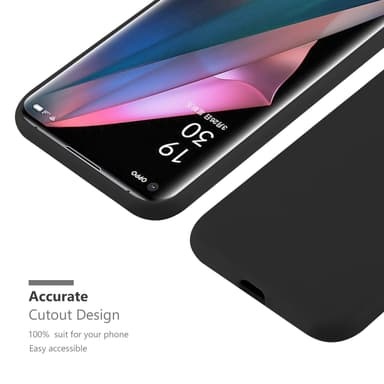 Suojakuori Oppo FIND X3 PRO Kotelo (Musta)