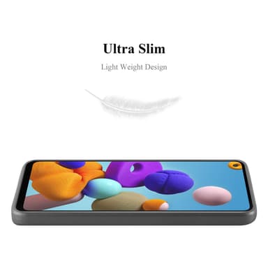 Samsung Galaxy A21s Suojakuori Kotelo (harmaa)