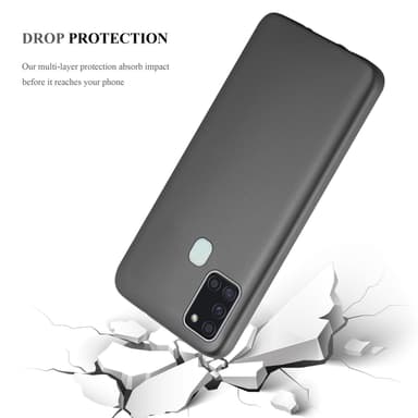 Samsung Galaxy A21s Suojakuori Kotelo (harmaa)