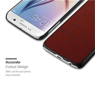 Samsung Galaxy S6 Suojakuori Kotelo (Punainen)