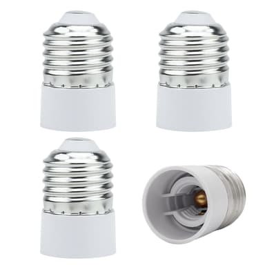 Lamppuadapteri 4x-sarjan alustamiseen (GU10 - E14)