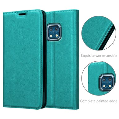 Nokia XR20 Suojakuori Lompakkokotelo (Turkoosi)