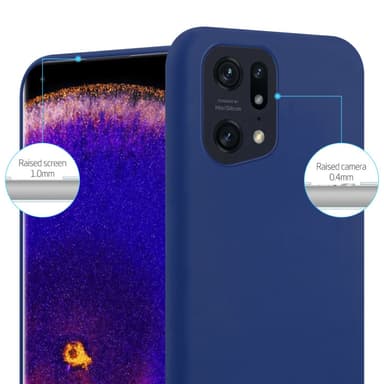 Suojakuori Oppo FIND X5 PRO Kotelo (Sininen)