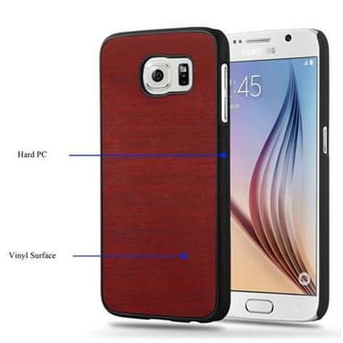 Samsung Galaxy S6 Suojakuori Kotelo (Punainen)