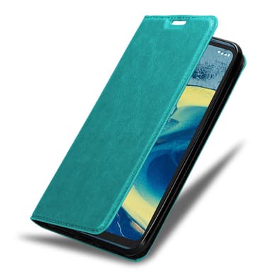 Nokia XR20 Suojakuori Lompakkokotelo (Turkoosi)