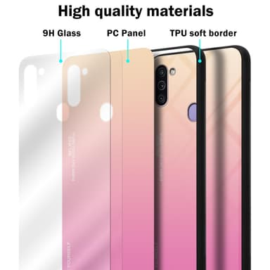 Suojakuori Samsung Galaxy A11 / M11 Kotelo (Musta)