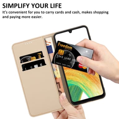 Samsung Galaxy A33 5G Suojakuori Lompakkokotelo