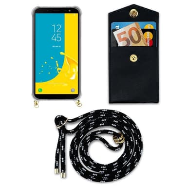 Samsung Galaxy J6 2018 Suojakuori Kotelo (Musta)