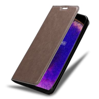 Oppo FIND X5 Suojakuori Lompakkokotelo (Ruskea)
