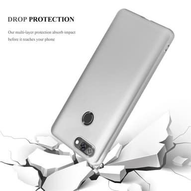 ZTE Blade V9 Suojakuori Kotelo (Hopea)