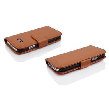 HTC ONE M8 MINI Suojakuori Kotelo (Ruskea)