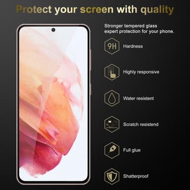 Samsung Galaxy S22 Suojakalvo Karkaistu lasi