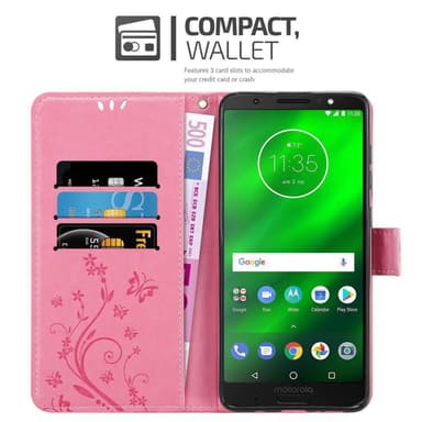 Motorola MOTO G6 PLUS Suojakuori Lompakkokotelo