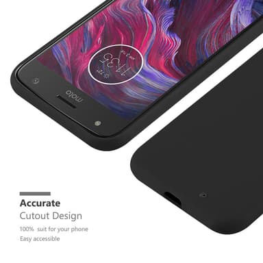 Suojakuori Motorola MOTO X4 Kotelo (Musta)
