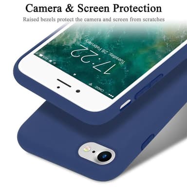 iPhone 7 / 7S / 8 / SE 2020 Suojakuori Kotelo (Sininen)