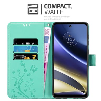 Motorola MOTO G51 5G Suojakuori Lompakkokotelo