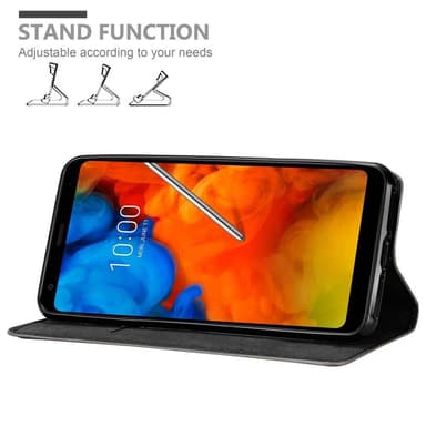 LG Q STYLUS Suojakuori Lompakkokotelo (Ruskea)