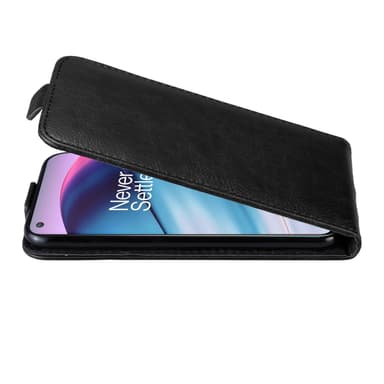 OnePlus Nord CE 5G Suojakuori Lompakkokotelo (Musta)