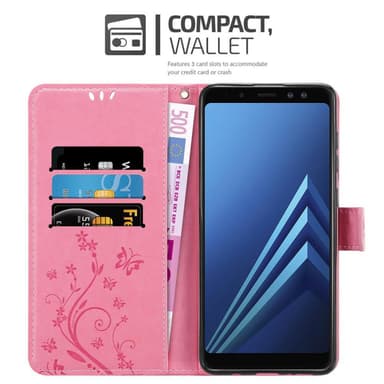 Samsung Galaxy A8 2018 Suojakuori Lompakkokotelo