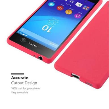 Suojakuori Sony Xperia M5 Kotelo (Punainen)
