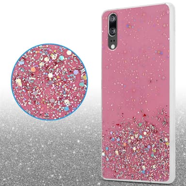 Huawei P20 Suojakuori Kotelo (Vaaleanpunainen)