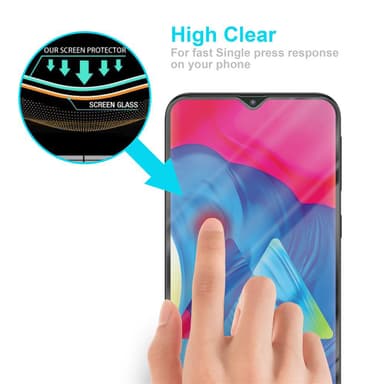 Samsung Galaxy A10 / M10 Suojakalvo Karkaistu lasi