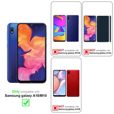 Samsung Galaxy A10 / M10 Suojakuori Case (Sininen)