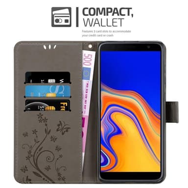 Samsung Galaxy J4 PLUS Suojakuori Lompakkokotelo