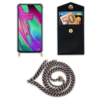 Samsung Galaxy A40 Suojakuori Kotelo (Sininen)