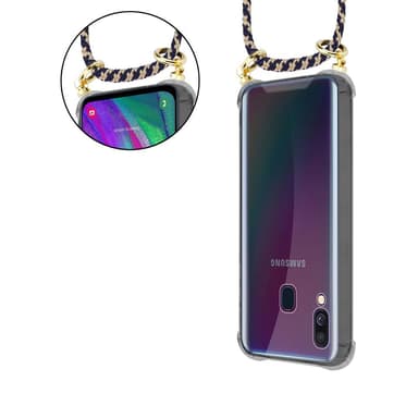 Samsung Galaxy A40 Suojakuori Kotelo (Sininen)