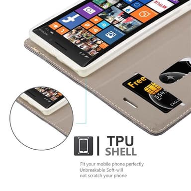 Nokia Lumia 929 / 930 Suojakuori Lompakkokotelo