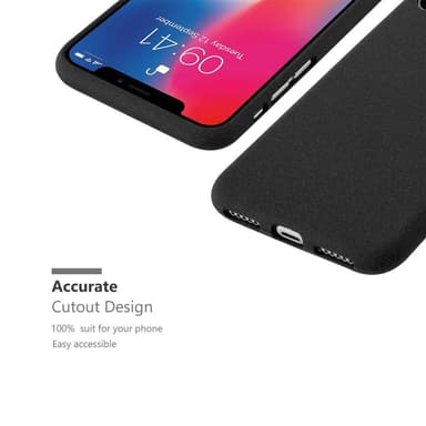 Suojakuori iPhone X / XS Kotelo (Musta)