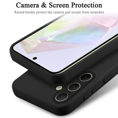 Samsung Galaxy A35 Suojakuori Kotelo Case (Musta)