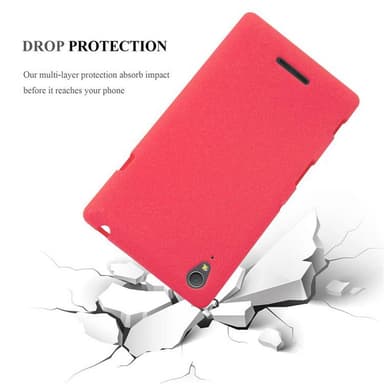Suojakuori Sony Xperia T3 Kotelo (Punainen)
