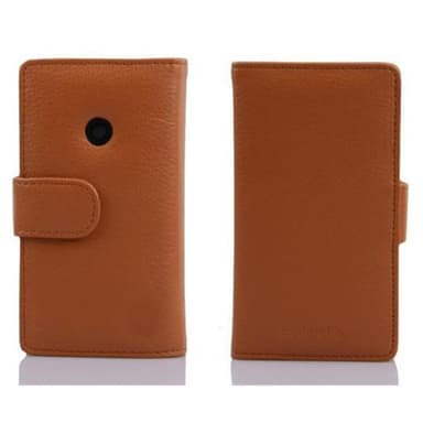 Suojakuori Motorola MOTO E Lompakkokotelo (Ruskea)