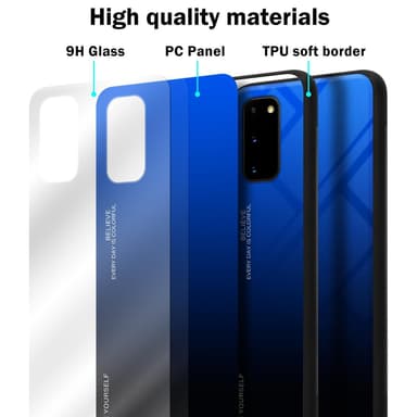 Suojakuori Samsung Galaxy S20 Kotelo (Musta)